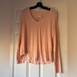 Aeropostale Light Pink Long Sleeve Tee